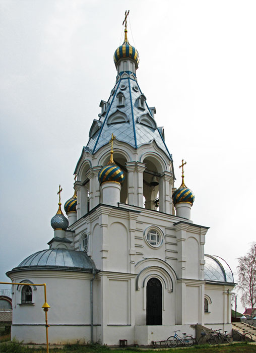 Церковь Михаила Архангела, Бабяково (Новоусманский район, Воронежская область). общий вид в ландшафте