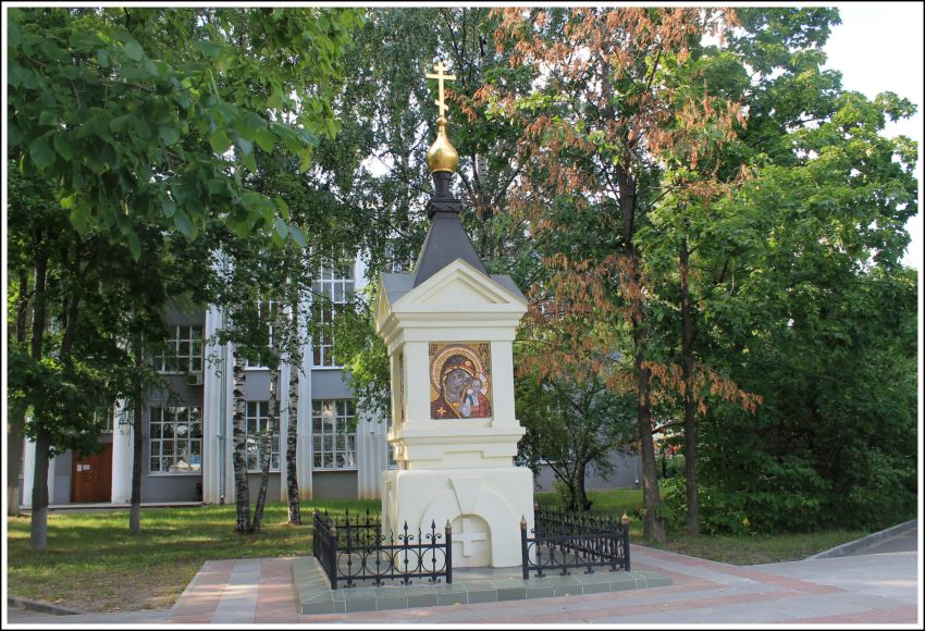Часовня Александра Невского, Иваново (Иваново, город, Ивановская область). общий вид в ландшафте