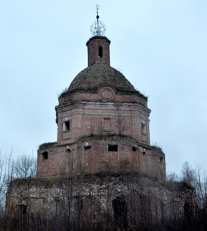 Церковь Вознесения Господня (старая), Вознесенье (Тарусский район, Калужская область). фасады