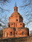 Церковь Вознесения Господня (старая), Вид с юго-запада<br>, Вознесенье, Тарусский район, Калужская область