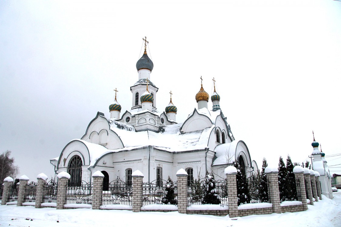 Бабяково. Церковь Рождества Пресвятой Богородицы. фасады