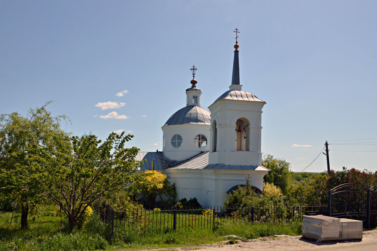 Церковь Богоявления Господня, Рудкино (Хохольский район, Воронежская область). фасады