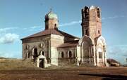 Церковь Иоанна Богослова, Фото 1942 г. Из венгерского архива<br>, Тхоревка, Каменский район, Воронежская область