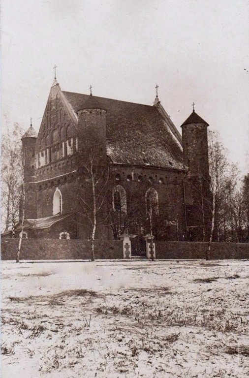 Церковь Михаила Архангела, Сынковичи (Зельвенский район, Беларусь, Гродненская область). архивная фотография, Фото из электронного архива Слонимской газеты 