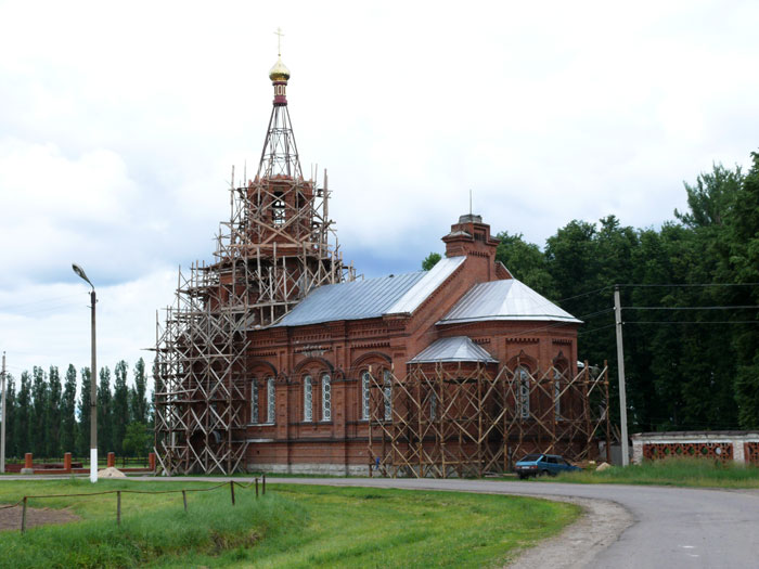 Церковь Митрофана Воронежского, Хреновое (Бобровский район, Воронежская область). документальные фотографии