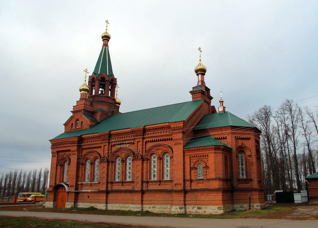 Хреновое. Церковь Митрофана Воронежского. фасады