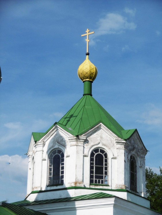 Церковь Покрова Пресвятой Богородицы, Нижняя Катуховка (Новоусманский район, Воронежская область). архитектурные детали, Купол основного объема храма