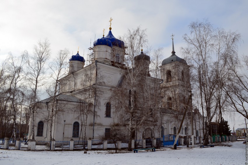 Репьёвка. Церковь Петра и Павла. фасады