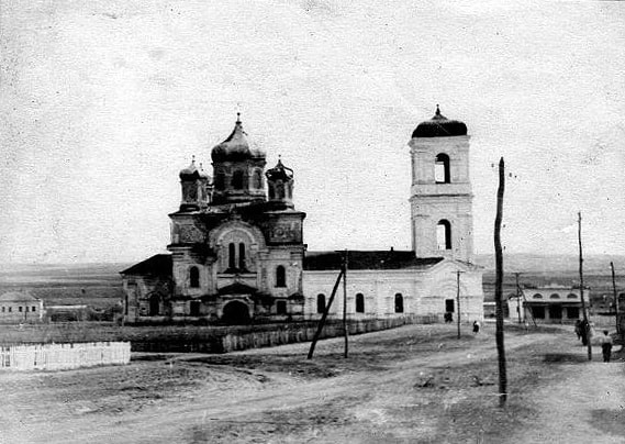 Репьёвка. Церковь Петра и Павла. архивная фотография, Архивное фото