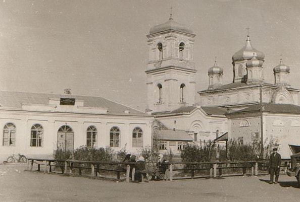 Репьёвка. Церковь Петра и Павла. архивная фотография, Архивное фото, 1960 г.