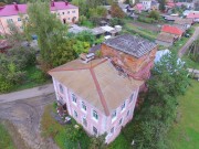 Церковь Алексия, митрополита Московского, быв. Христорождественского монастыря, Вид с юго-востока, фото с квадрокоптера.<br>, Болхов, Болховский район, Орловская область