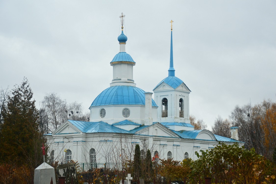 Ярославль. Церковь Леонтия Ростовского на Леонтьевском кладбище. фасады