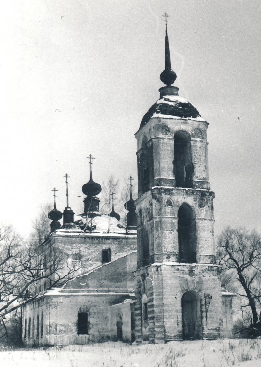 Церковь Николая Чудотворца, Алексино (Петушинский район, Владимирская область). фасады, Собственная съемка