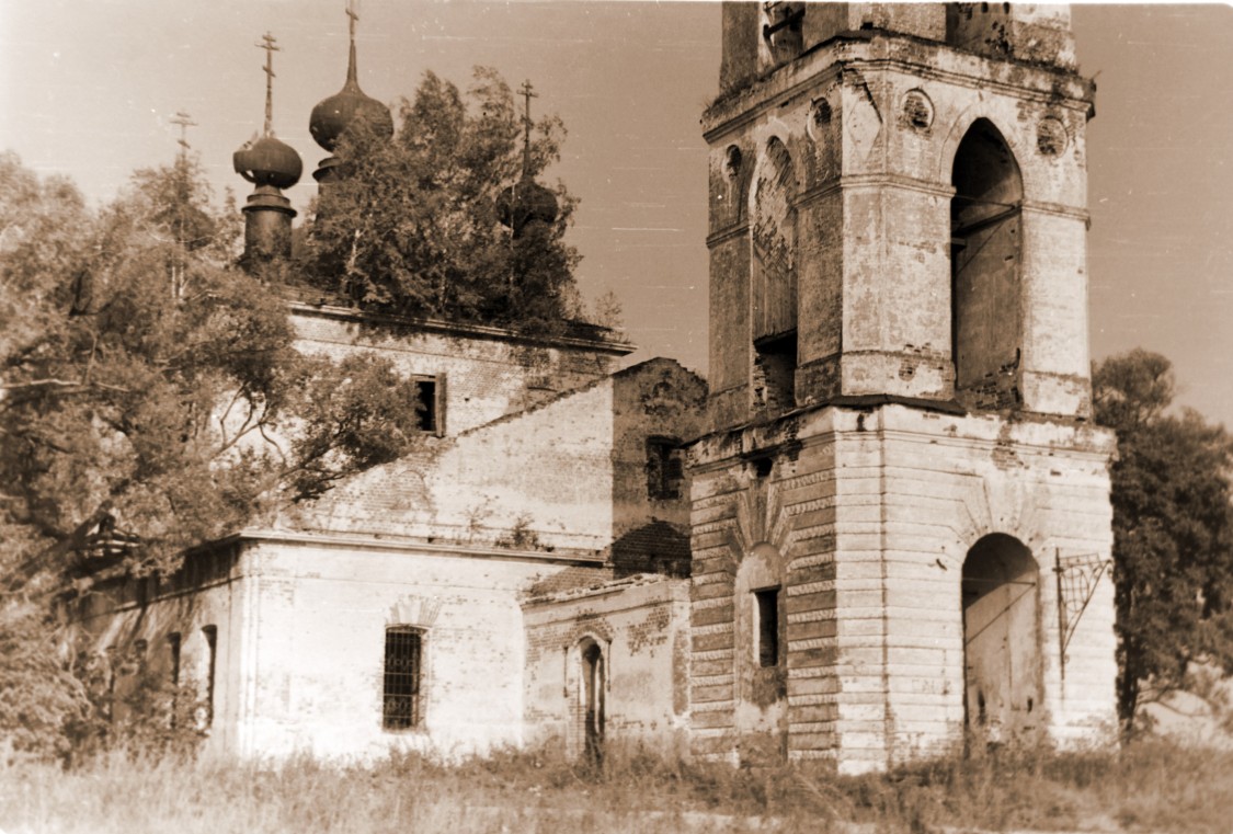 Алексино. Церковь Николая Чудотворца. архивная фотография, Алексино. Церковь Николая Чудотворца