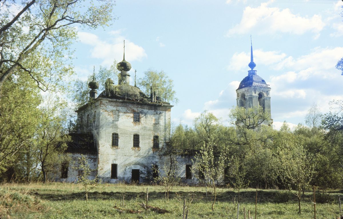 фасады. Церковь Николая Чудотворца, Алексино (Петушинский район, Владимирская область)