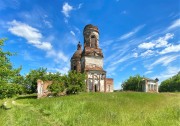 Церковь Богоявления Господня, Вид с северо-запада<br>, Зырянка, Катайский район, Курганская область