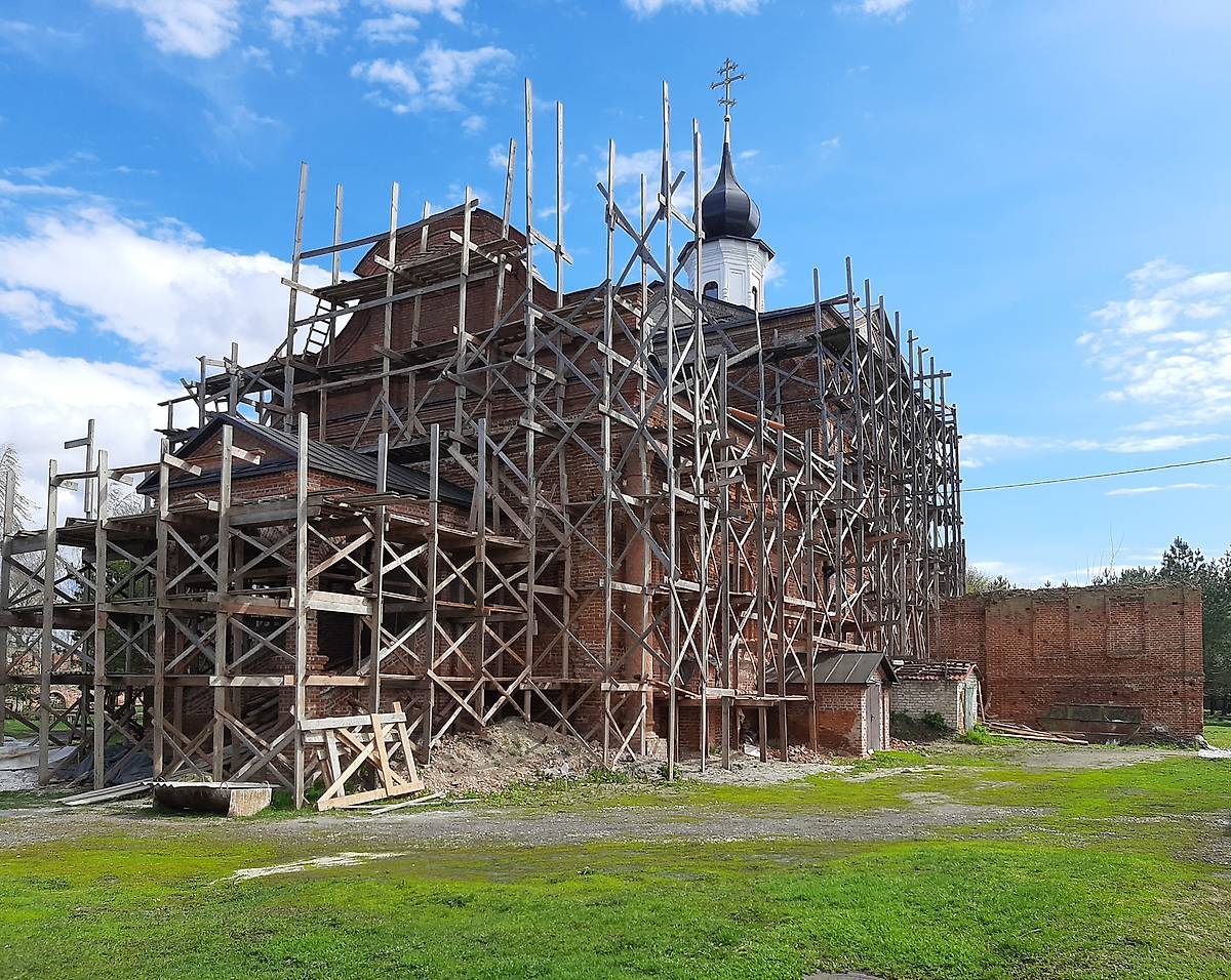 документальные фотографии. Спасо-Преображенский монастырь. Собор Преображения Господня, Севск (Севский район, Брянская область)