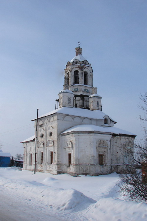 Церковь Тихвинской иконы Божией Матери, Любим (Любимский район, Ярославская область). фасады