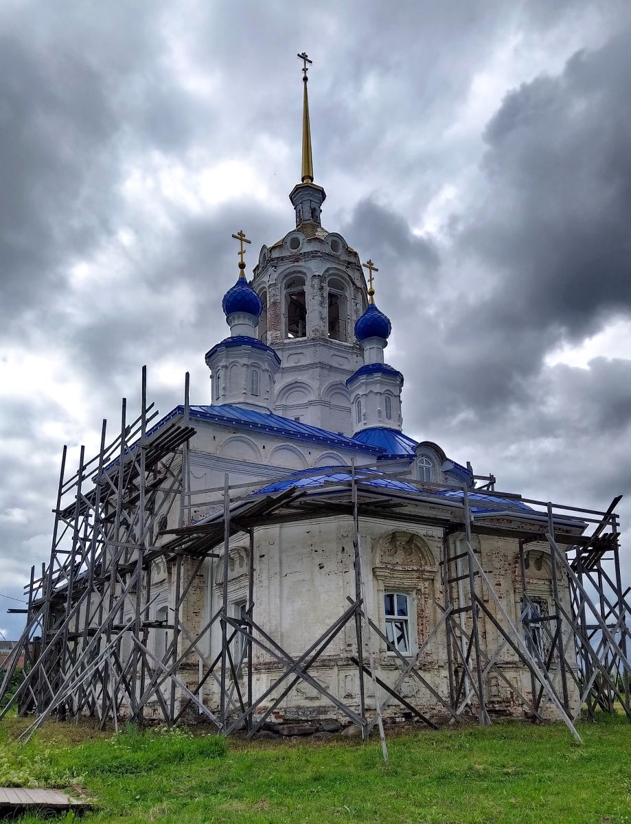 Церковь Тихвинской иконы Божией Матери, Любим (Любимский район, Ярославская область). документальные фотографии