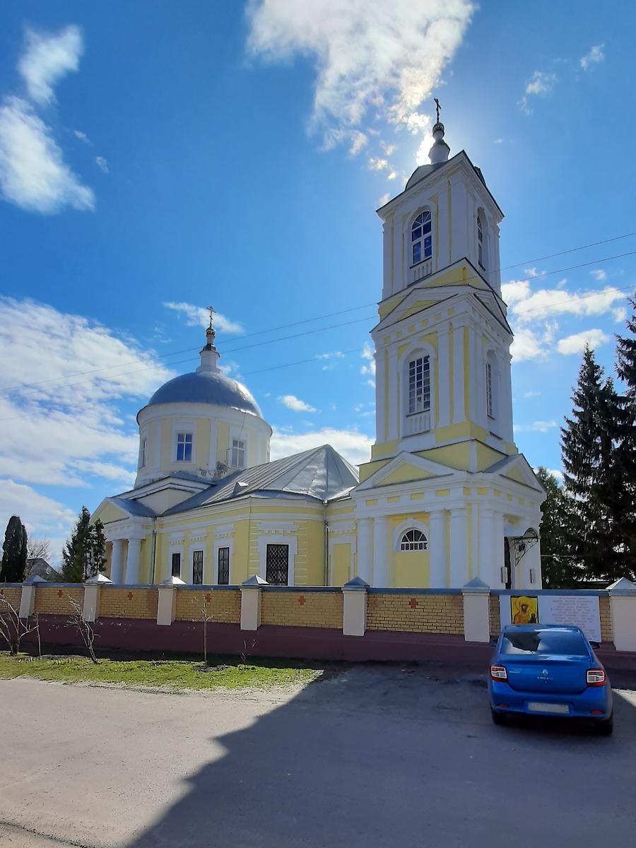 фасады. Кресто-Воздвиженский Севский женский монастырь. Церковь Воздвижения креста Господня, Севск (Севский район, Брянская область)