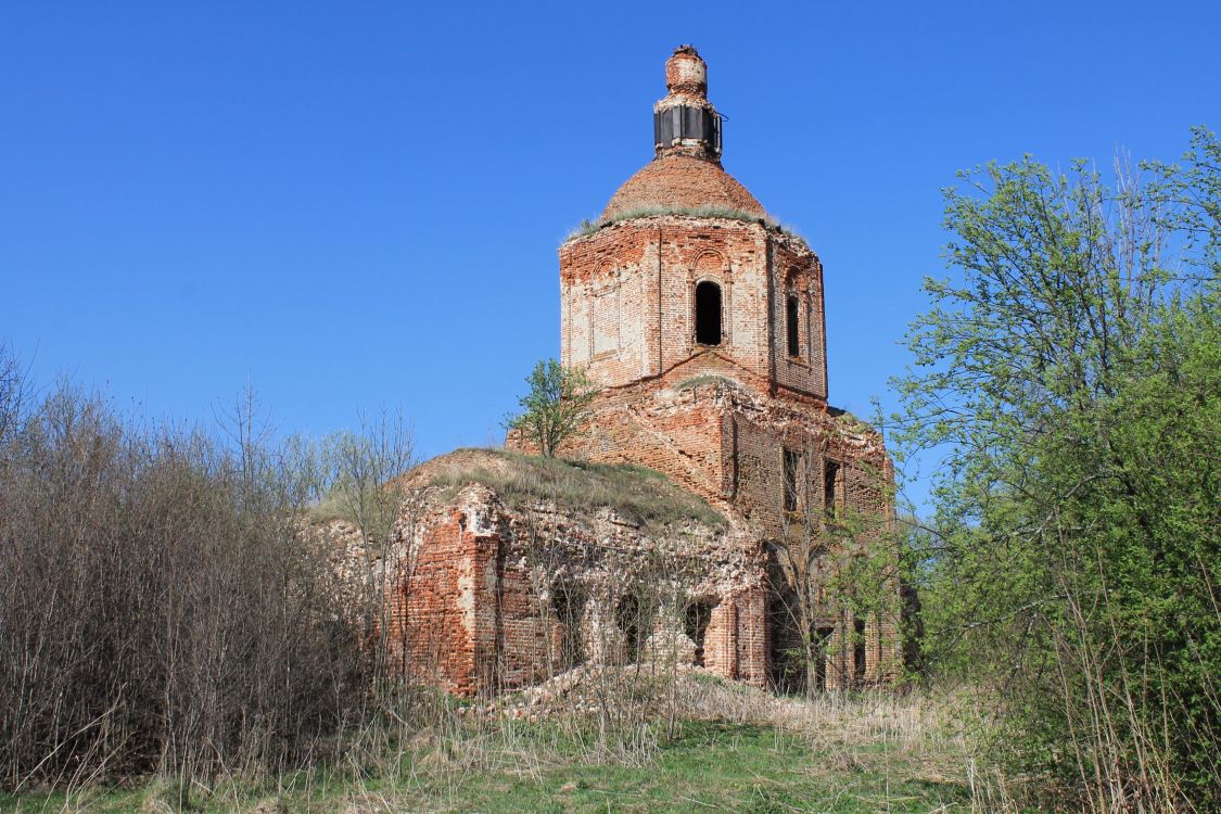 Спасское. Церковь Спаса Преображения. фасады