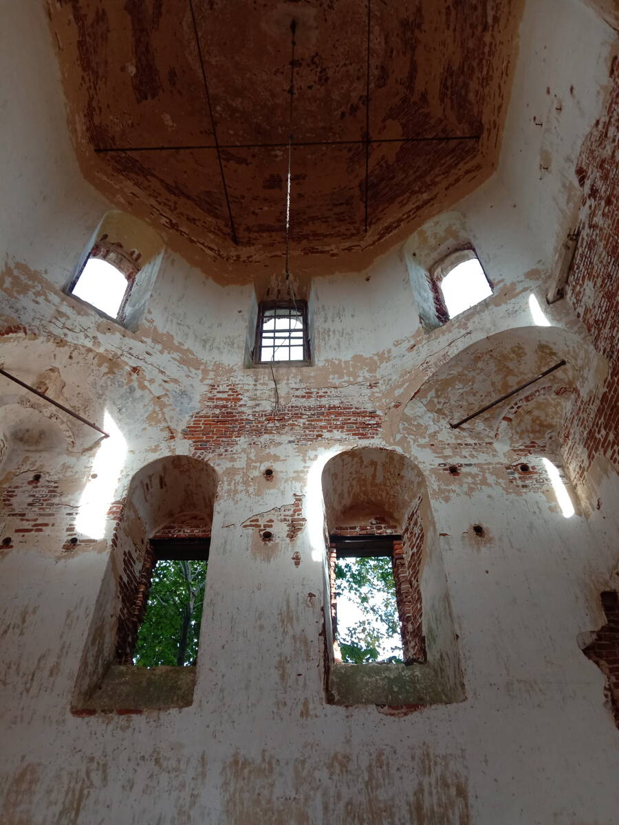 Церковь Спаса Преображения, Спасское (Чернский район, Тульская область). архитектурные детали