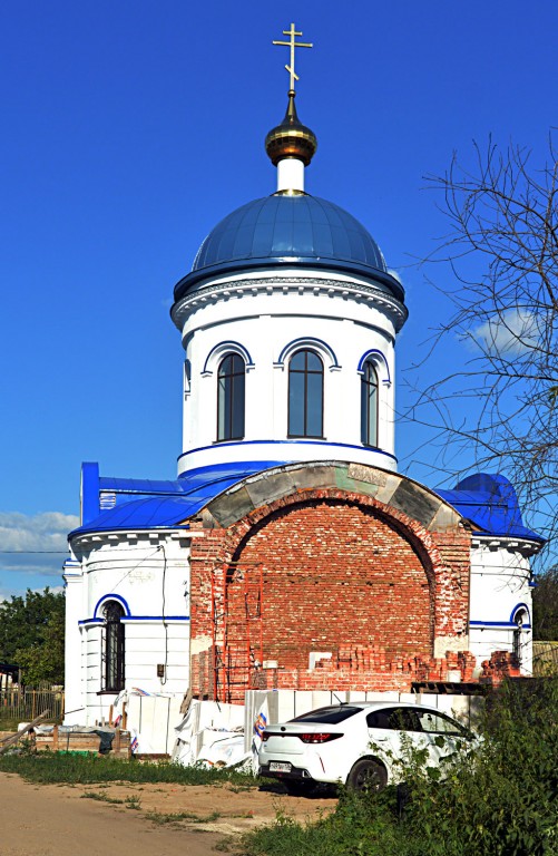 Церковь Казанской иконы Божией Матери, Волна-Шепелиновка (Новоусманский район, Воронежская область). фасады