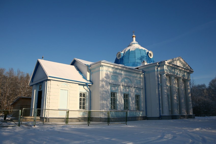 Погорелово (Гагрино). Церковь Успения Пресвятой Богородицы. фасады, Вид после реставрации