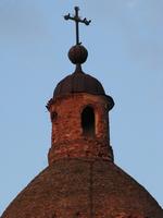 Церковь Богоявления Господня, Уцелевший купол над молельным залом<br>, Зырянка, Катайский район, Курганская область