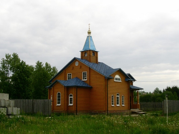 Заокский. Церковь Михаила Архангела. фасады, вид с северо-востока