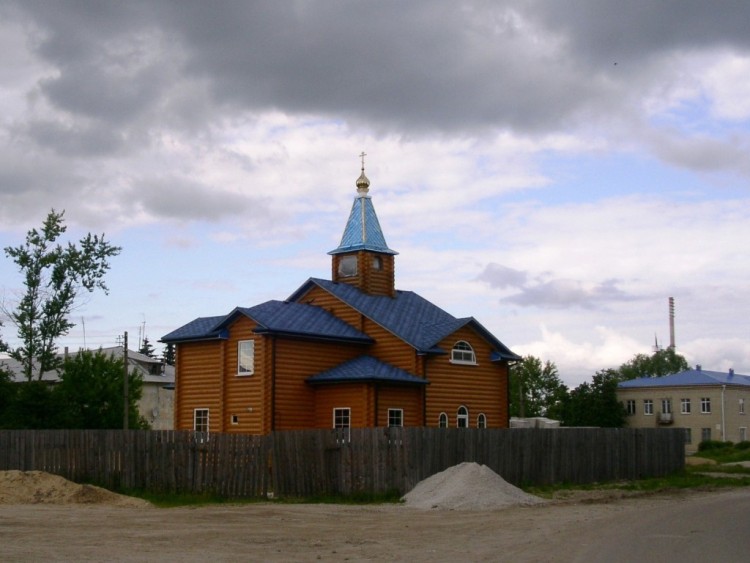 Заокский. Церковь Михаила Архангела. фасады, вид с юго-запада