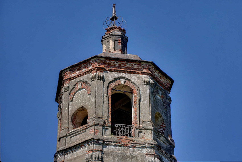 Ошурково. Колокольня церкви Михаила Архангела. архитектурные детали