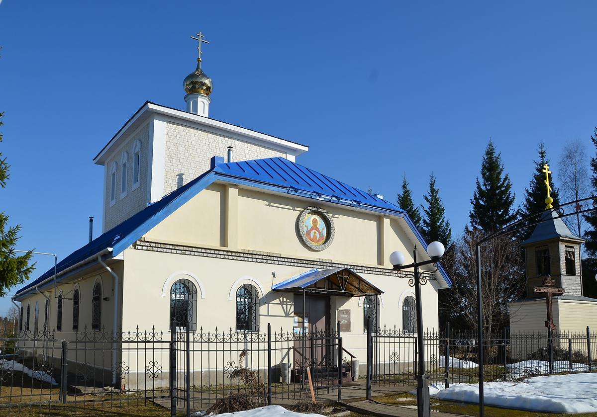 фасады. Церковь иконы Божией Матери "Всех скорбящих Радость", Мятлево (Износковский район, Калужская область)