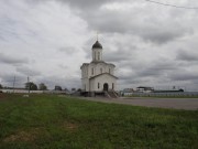 Владимирский скит. Церковь Владимирской Иконы Божией Матери и Сергия Радонежского, Вид с запада<br>, Дворцы, Дзержинский район, Калужская область