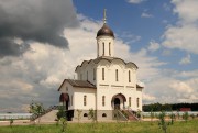 Владимирский скит. Церковь Владимирской Иконы Божией Матери и Сергия Радонежского, , Дворцы, Дзержинский район, Калужская область