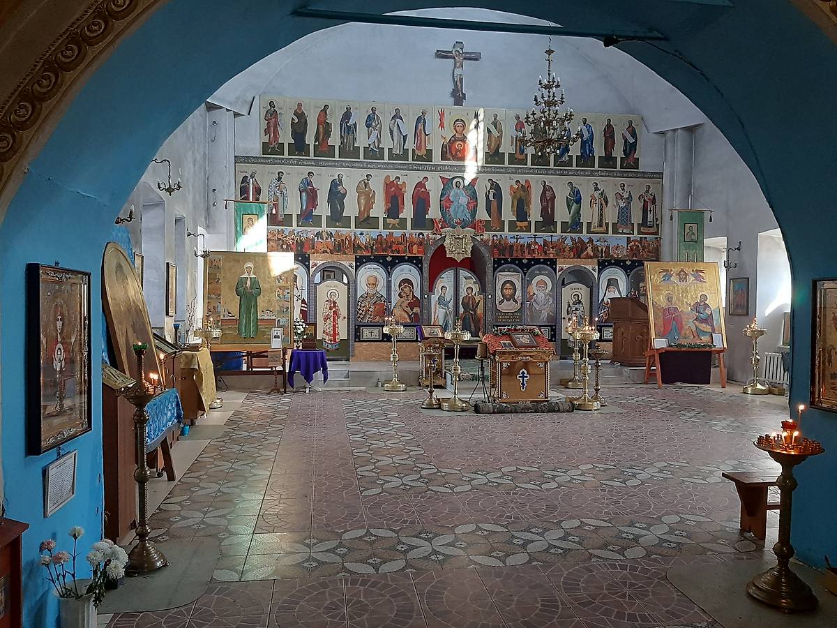 интерьер и убранство. Церковь Спаса Нерукотворного Образа, Кондрово (Дзержинский район, Калужская область)