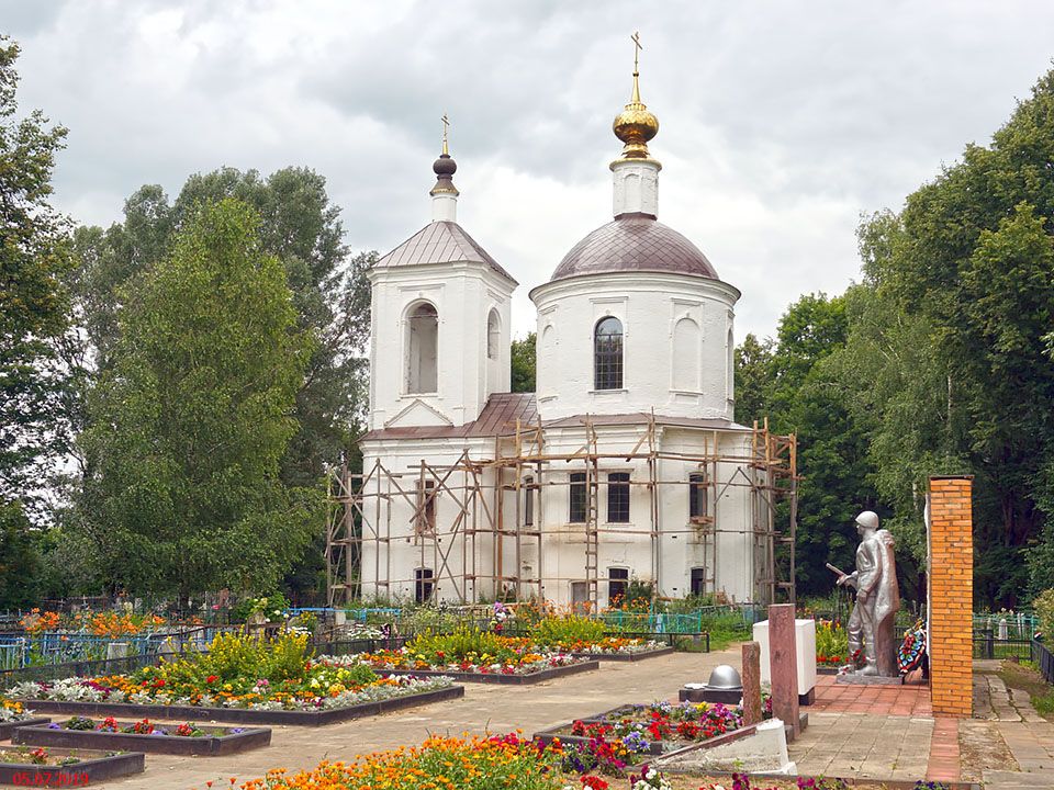 Церковь Бориса и Глеба, Мосальск (Мосальский район, Калужская область). документальные фотографии