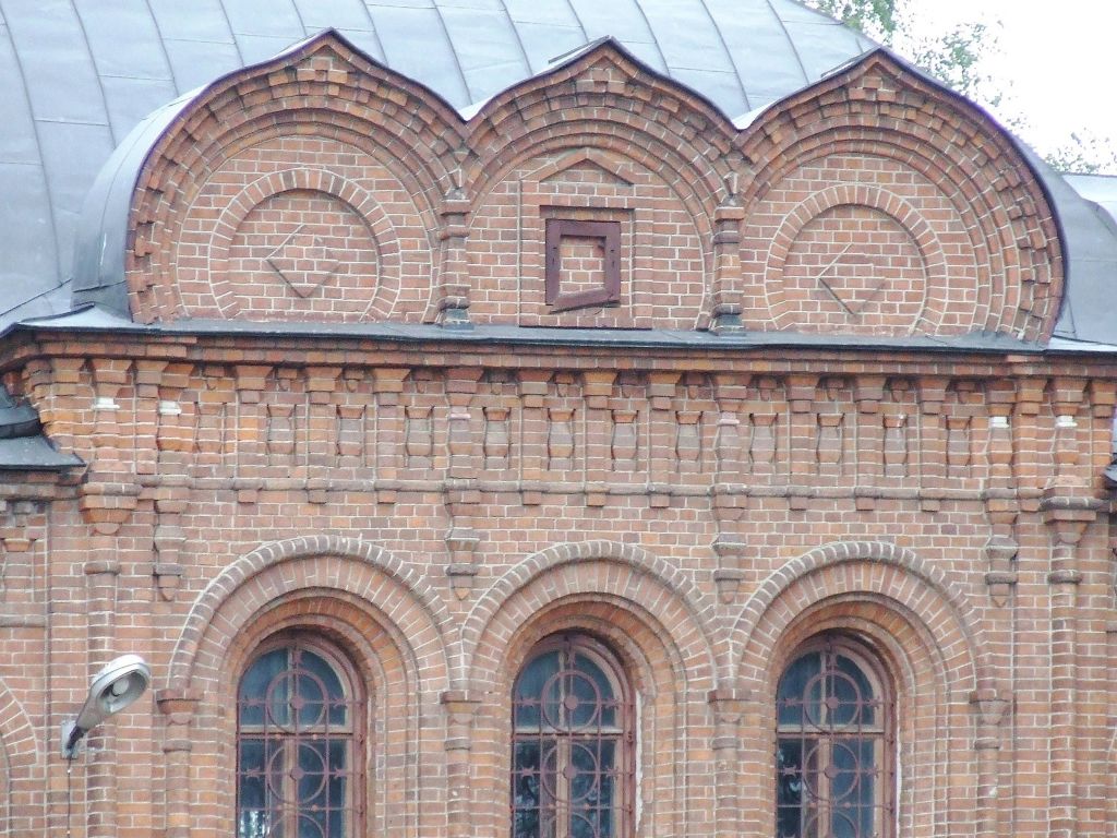 Старообрядческая моленная Покрова Пресвятой Богородицы в Заборье, Серпухов (Серпуховский городской округ и гг. Протвино, Пущино, Московская область). архитектурные детали