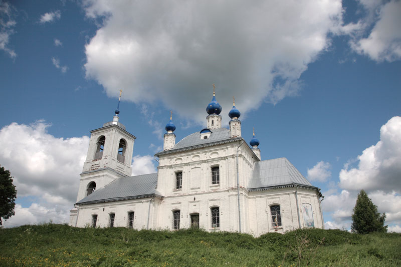 Церковь Казанской иконы Божией Матери, Рахманово (Переславский район и г. Переславль-Залесский, Ярославская область). фасады