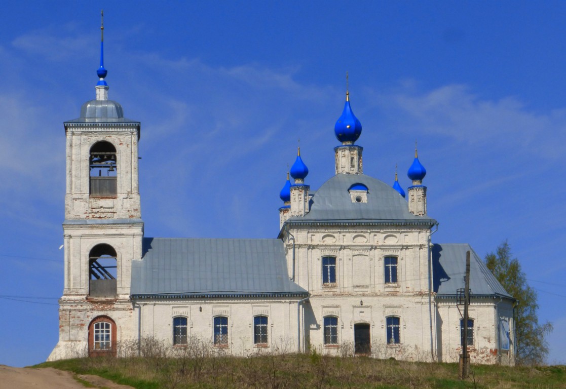 Рахманово. Церковь Казанской иконы Божией Матери. фасады