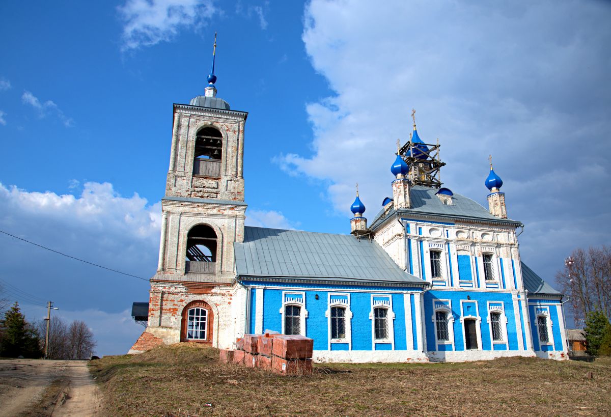 Церковь Казанской иконы Божией Матери, Рахманово (Переславский район и г. Переславль-Залесский, Ярославская область). фасады