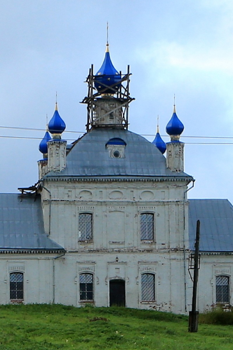 Церковь Казанской иконы Божией Матери, Рахманово (Переславский район и г. Переславль-Залесский, Ярославская область). архитектурные детали