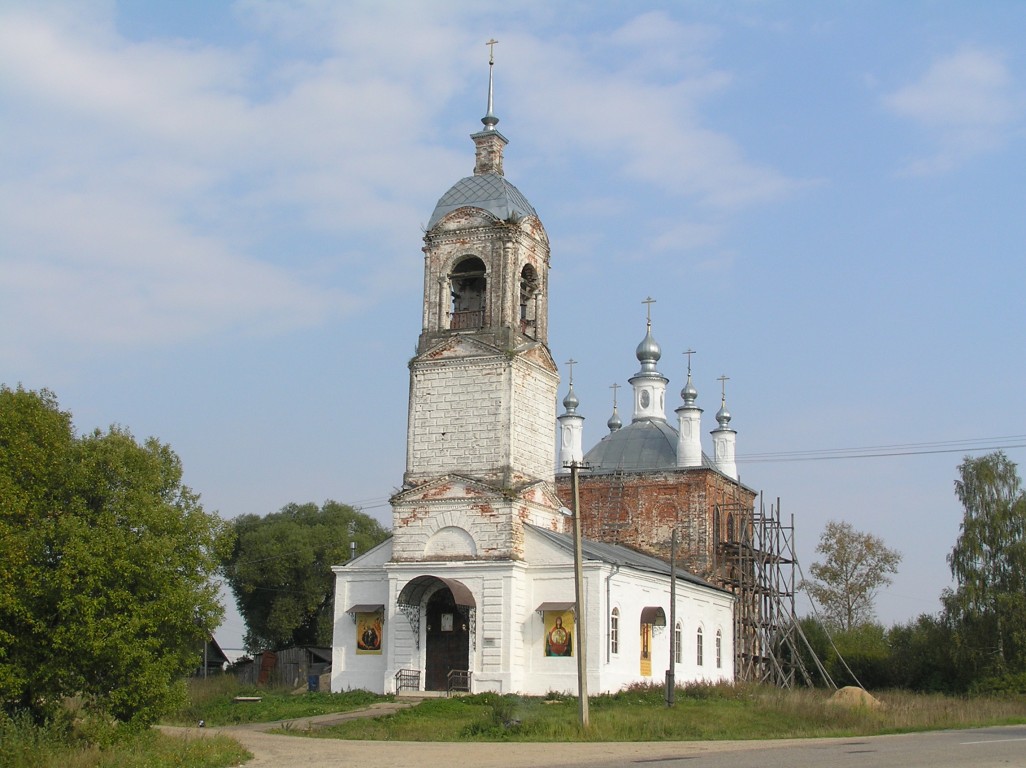 Церковь Николая Чудотворца, Лыченцы (Переславский район и г. Переславль-Залесский, Ярославская область). фасады