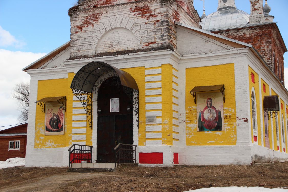 Церковь Николая Чудотворца, Лыченцы (Переславский район и г. Переславль-Залесский, Ярославская область). фасады