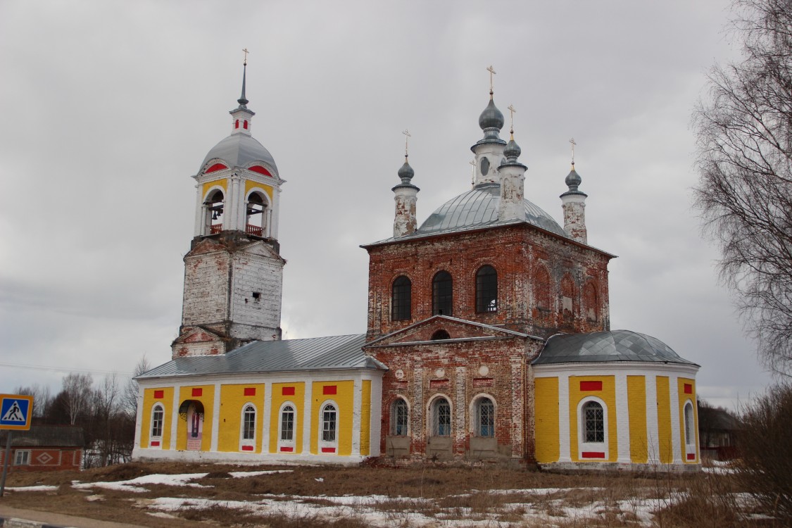 Церковь Николая Чудотворца, Лыченцы (Переславский район и г. Переславль-Залесский, Ярославская область). фасады