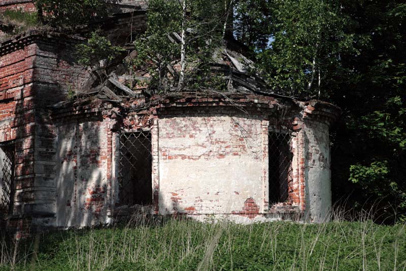 Церковь Смоленской иконы Божией Матери, Лучинское (при р. Рыбинке) (Переславский район и г. Переславль-Залесский, Ярославская область). архитектурные детали