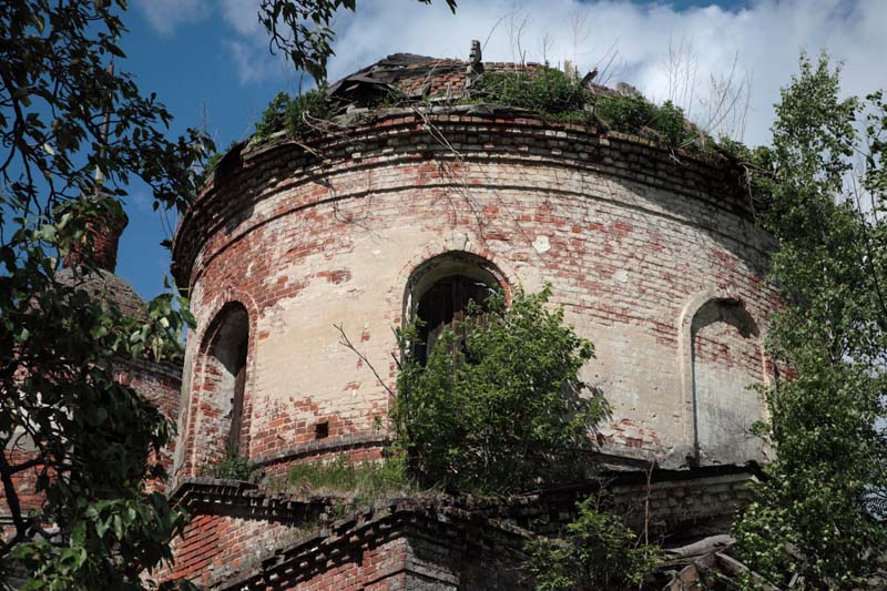 Церковь Смоленской иконы Божией Матери, Лучинское (при р. Рыбинке) (Переславский район и г. Переславль-Залесский, Ярославская область). архитектурные детали