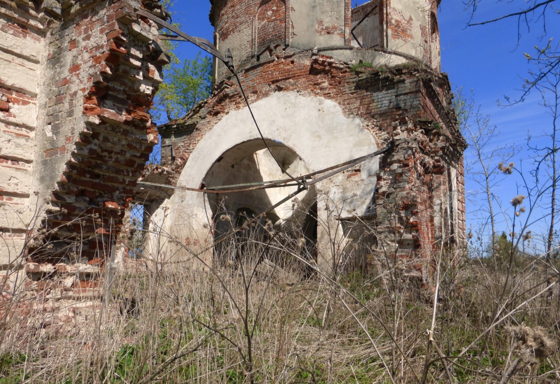 Лучинское (при р. Рыбинке). Церковь Смоленской иконы Божией Матери. архитектурные детали