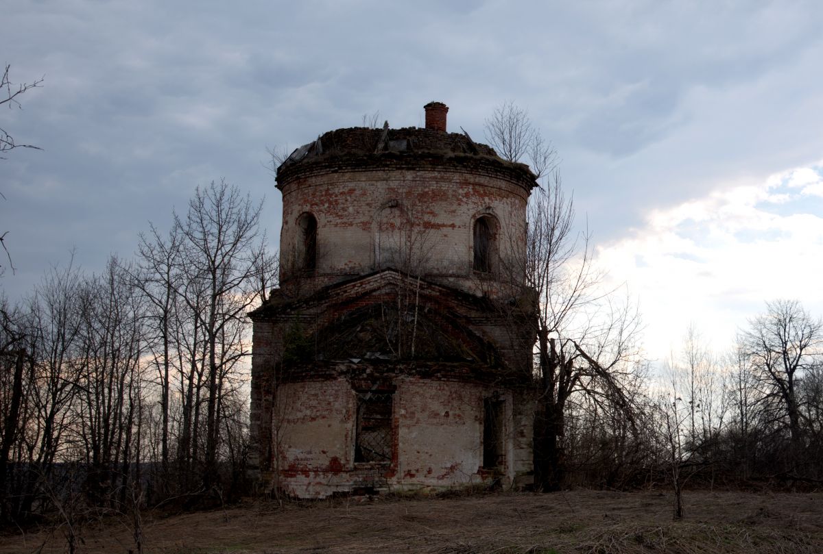 Церковь Смоленской иконы Божией Матери, Лучинское (при р. Рыбинке) (Переславский район и г. Переславль-Залесский, Ярославская область). фасады
