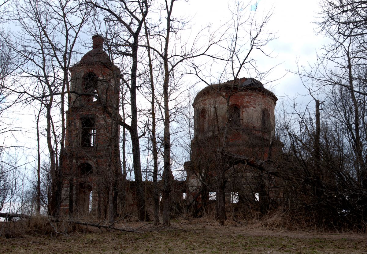 Церковь Смоленской иконы Божией Матери, Лучинское (при р. Рыбинке) (Переславский район и г. Переславль-Залесский, Ярославская область). художественные фотографии